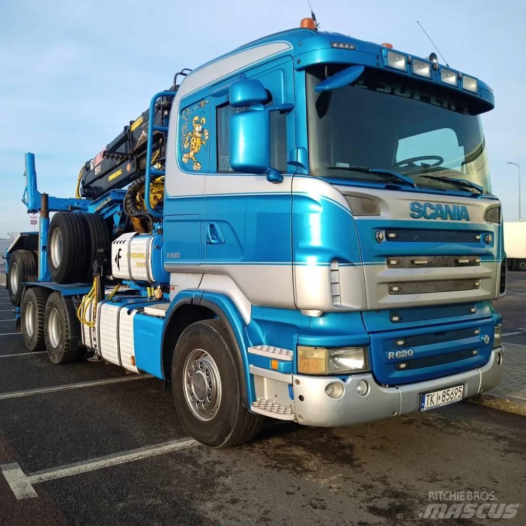 Scania R 620 Rönkszállító teherautók