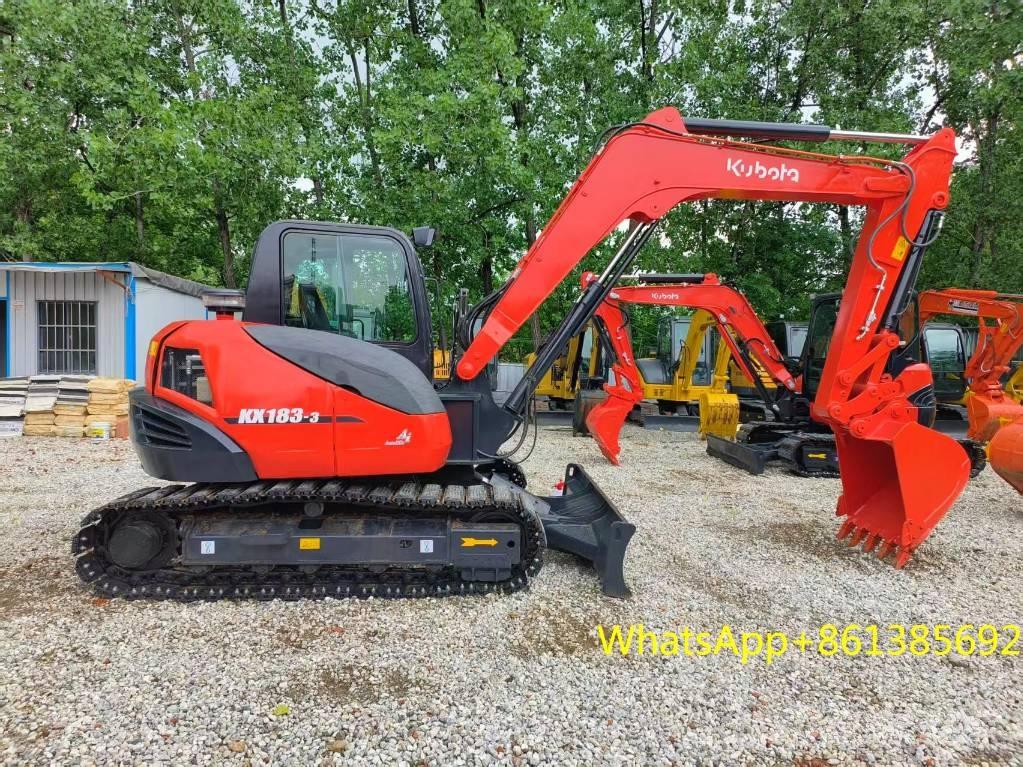 Kubota KX 183-3 Mini kotrók < 7t