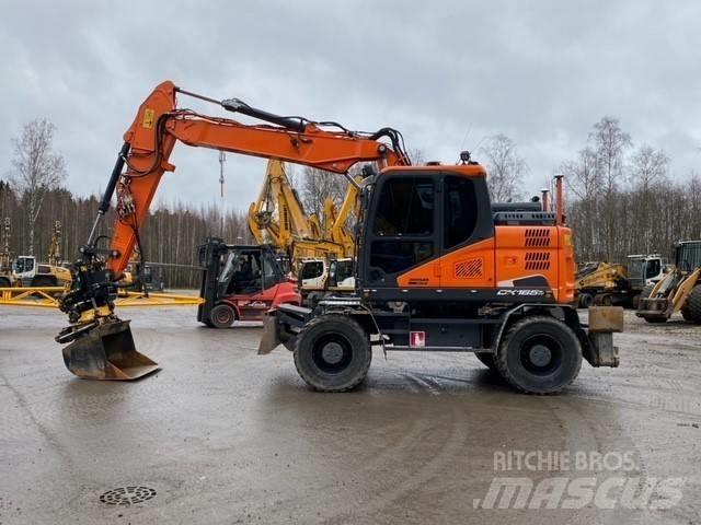 Doosan DX165W-5 Gumikerekes kotrók
