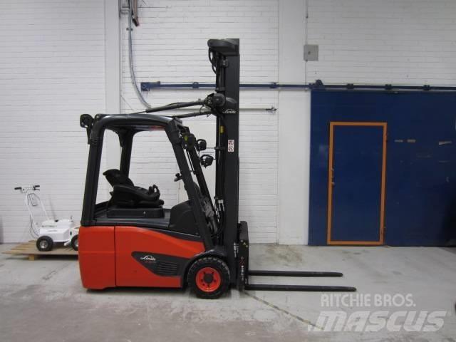 Linde E 16 C-02 Elektromos targoncák
