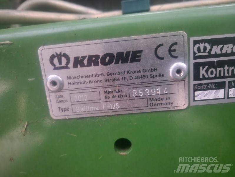 Krone Bellima F125 Körbálázók