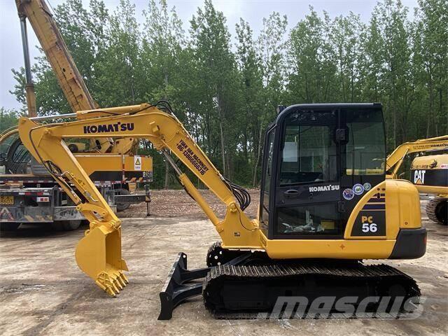 Komatsu PC56-7 Lánctalpas kotrók