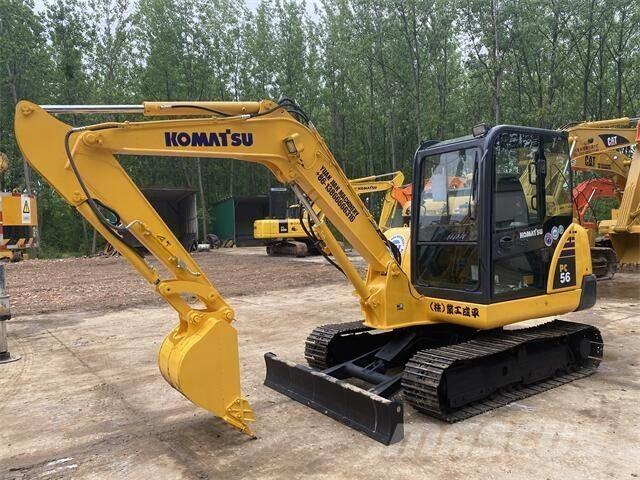 Komatsu PC56-7 Lánctalpas kotrók