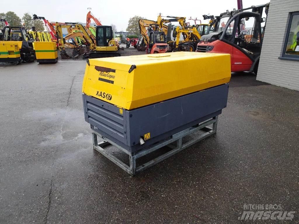 Atlas Copco XAS67 Kompresszorok