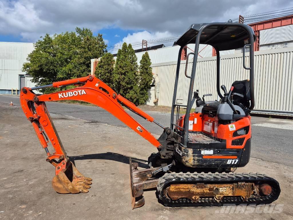 Kubota U 17 Mini kotrók < 7t