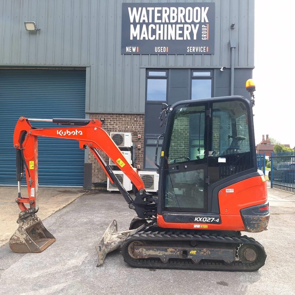 Kubota KX 027-4 Mini kotrók < 7t