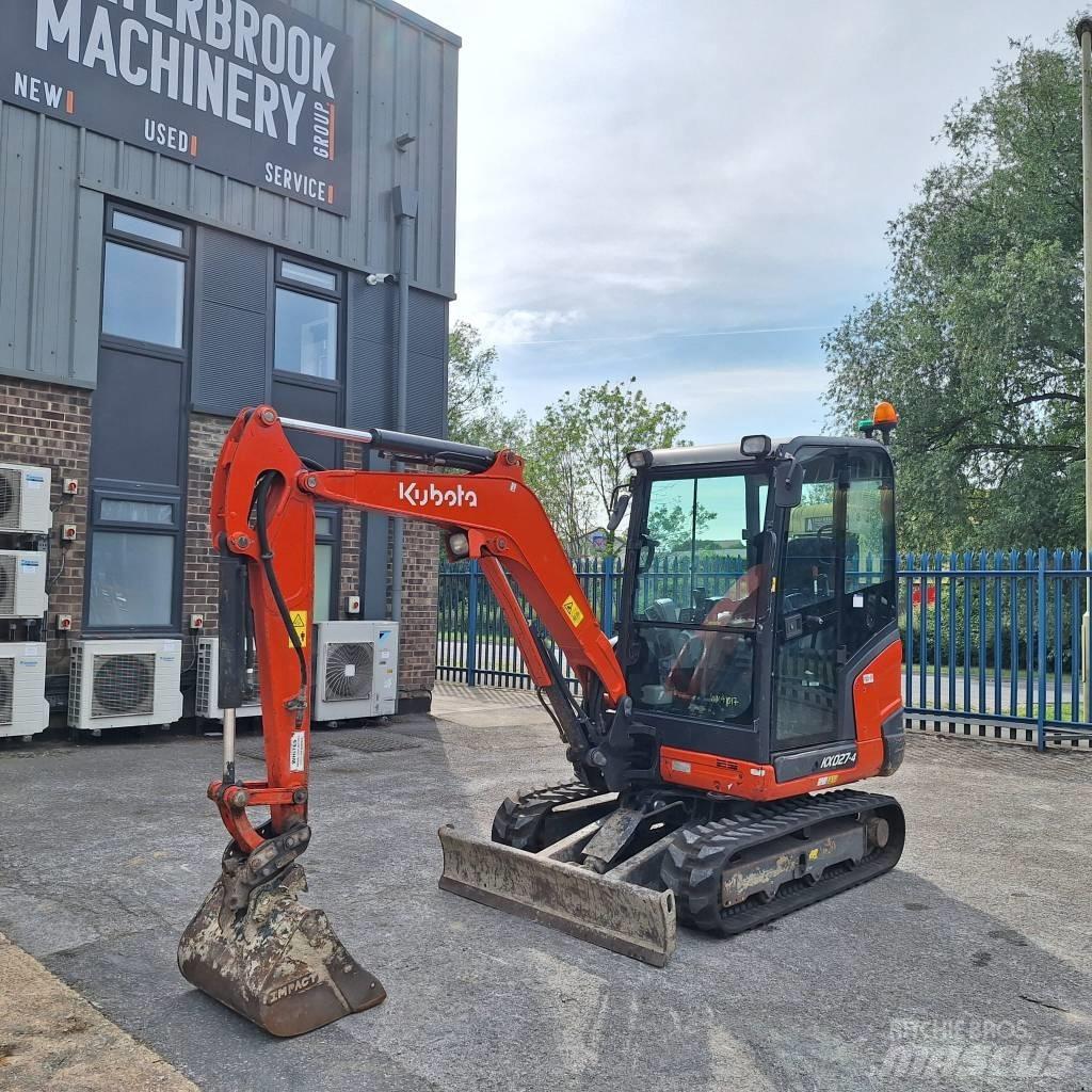 Kubota KX 027-4 Mini kotrók < 7t