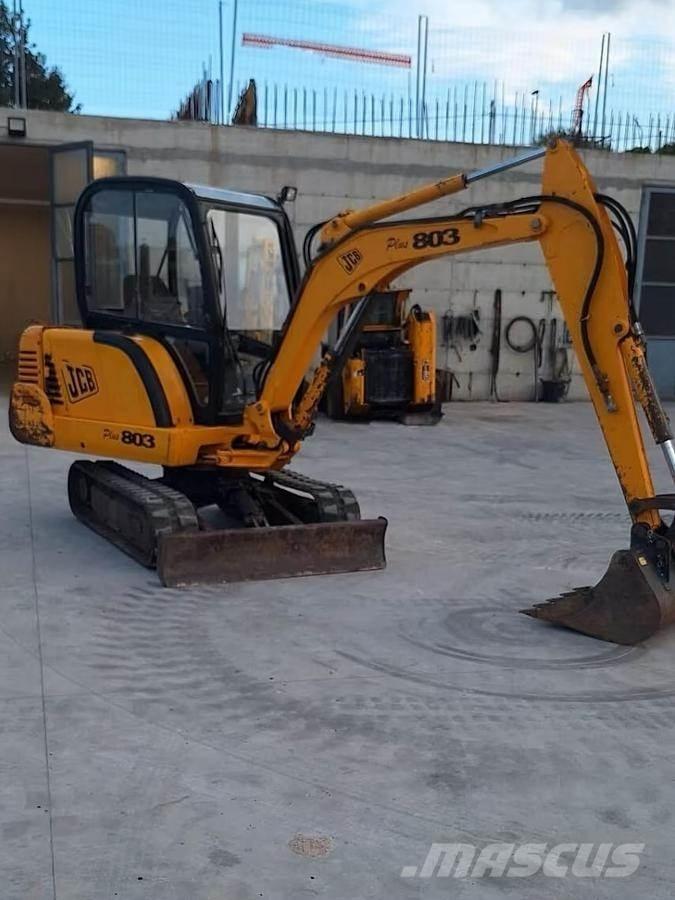JCB 803PLUS Mini kotrók < 7t