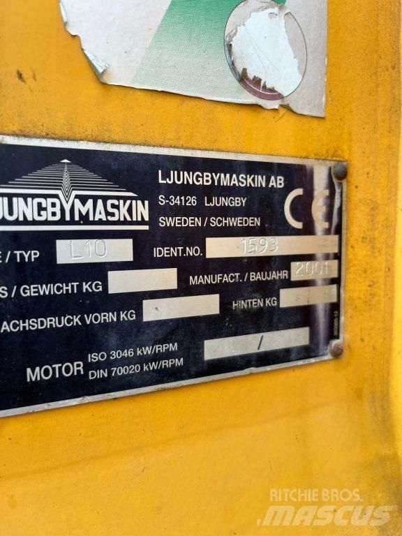 Ljungby Maskin L10 Gumikerekes homlokrakodók