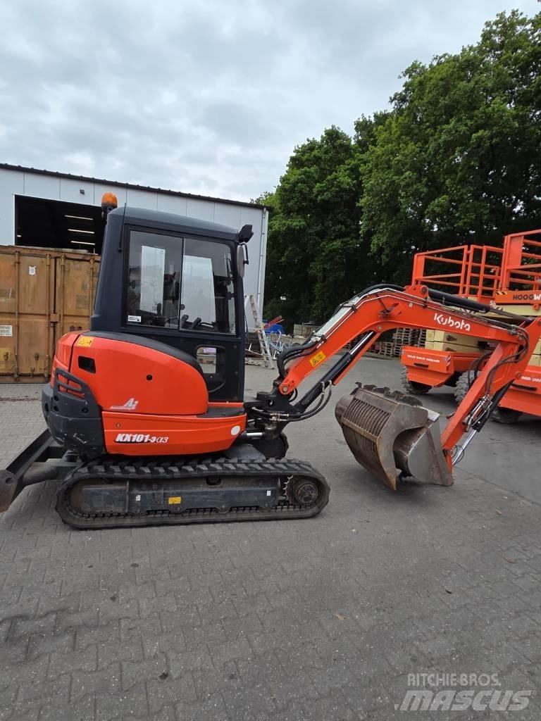 Kubota KX 101-3 A Mini kotrók < 7t