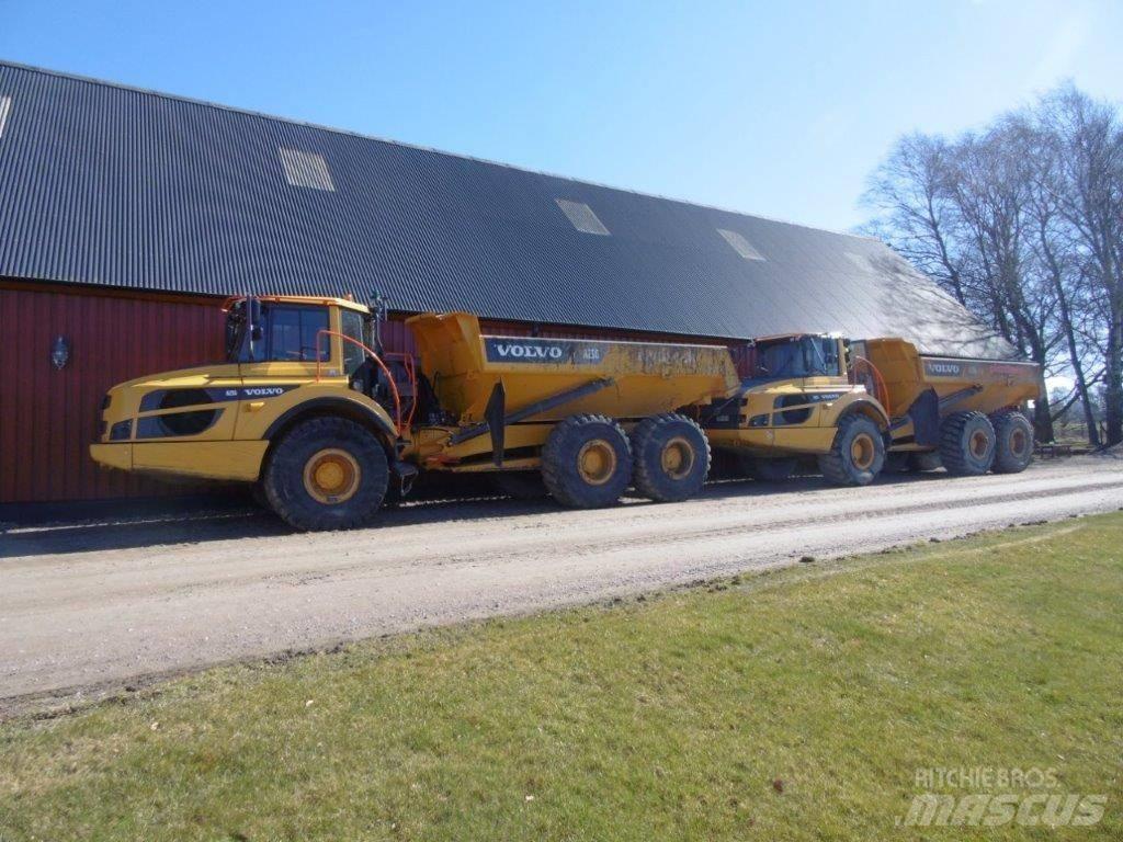 Volvo A25G Csuklósdömperek