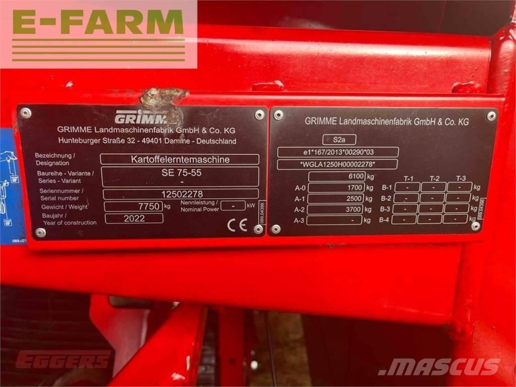 Grimme se 75-55 sb Burgonyagépek - Egyebek