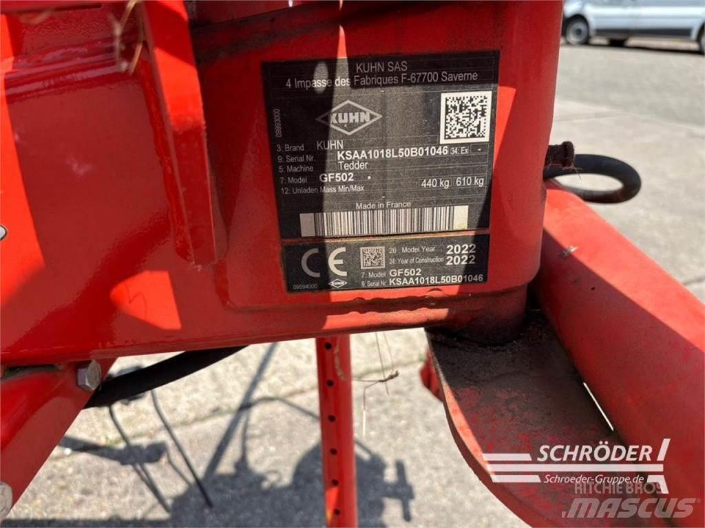 Kuhn GF 502 Rendkészítő