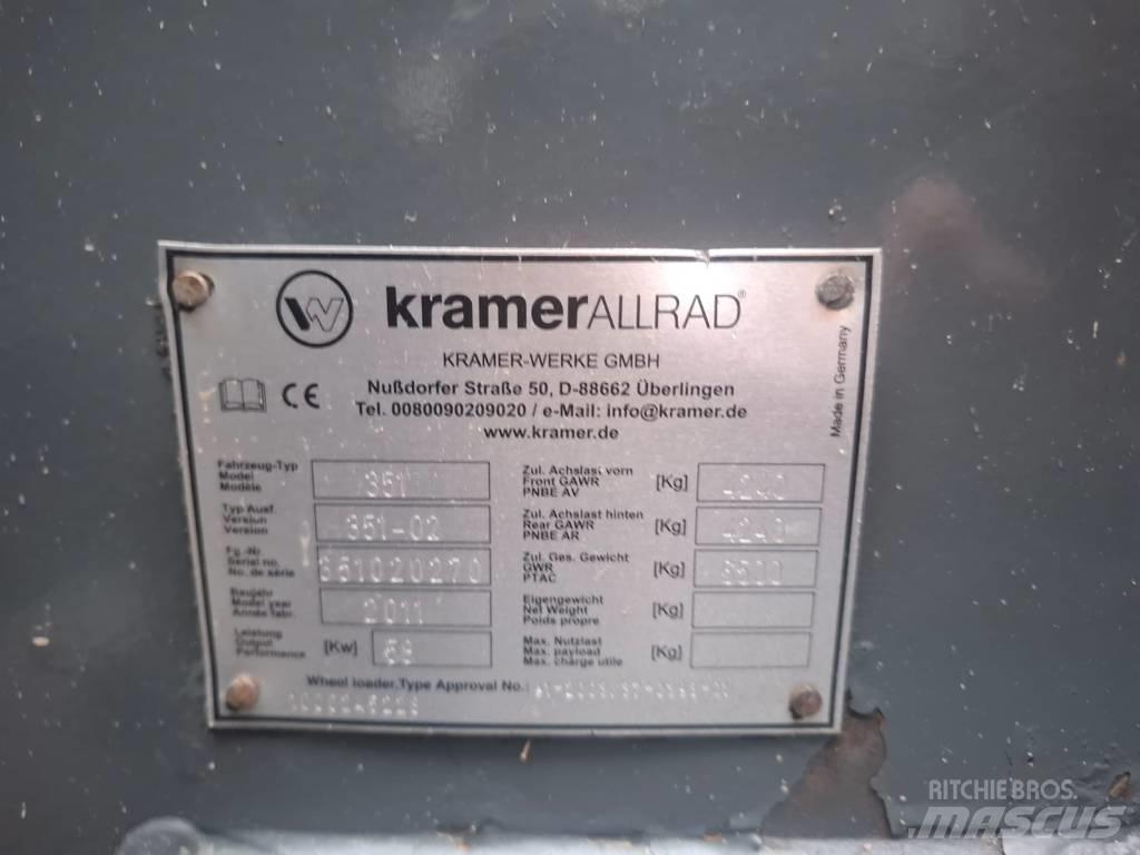 Kramer 480 Gumikerekes homlokrakodók