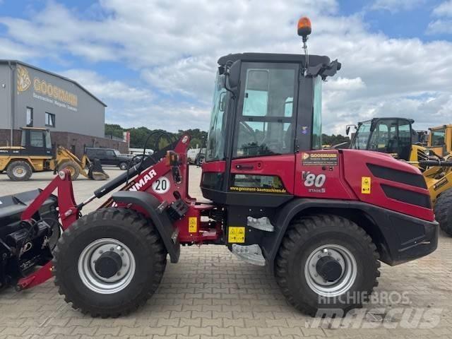 Yanmar V 80-5 Gumikerekes homlokrakodók