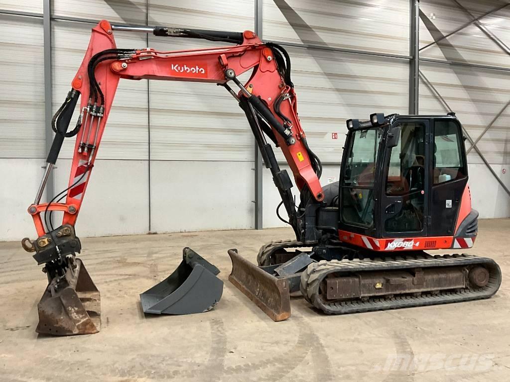 Kubota KX 080-4 Közepes (midi) kotrók 7 t - 12 t