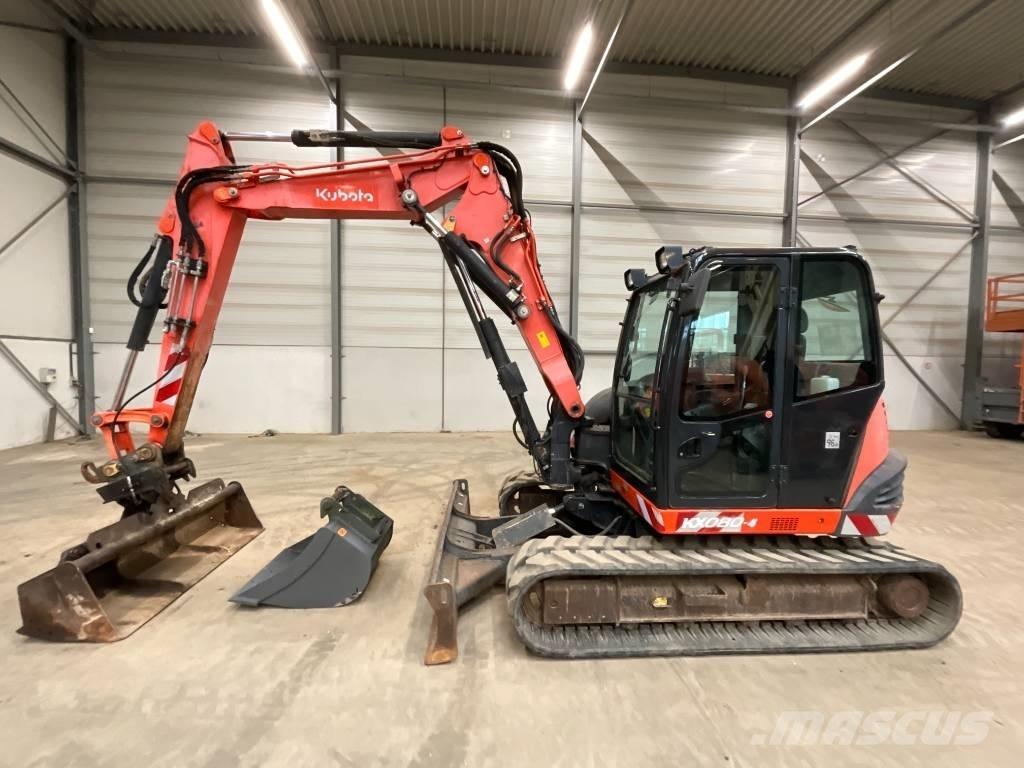 Kubota KX 080-4 Közepes (midi) kotrók 7 t - 12 t