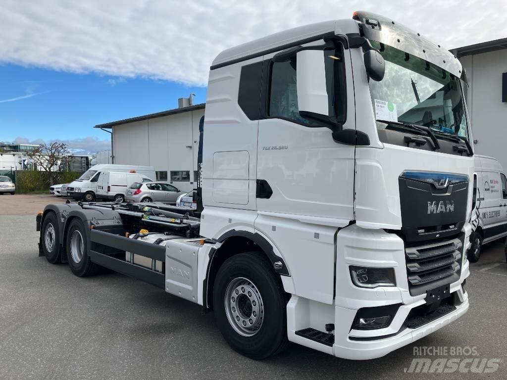 MAN TGX 26.520 Horgos rakodó teherautók