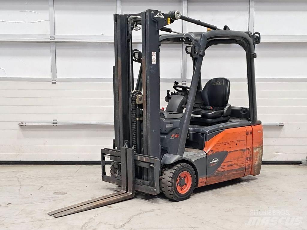 Linde E16L-02 Elektromos targoncák