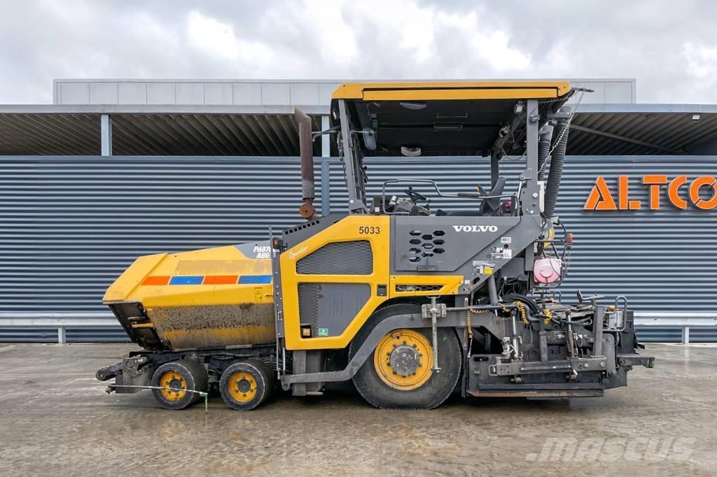 Volvo P6870 ABG Aszfalt terítõ gépek