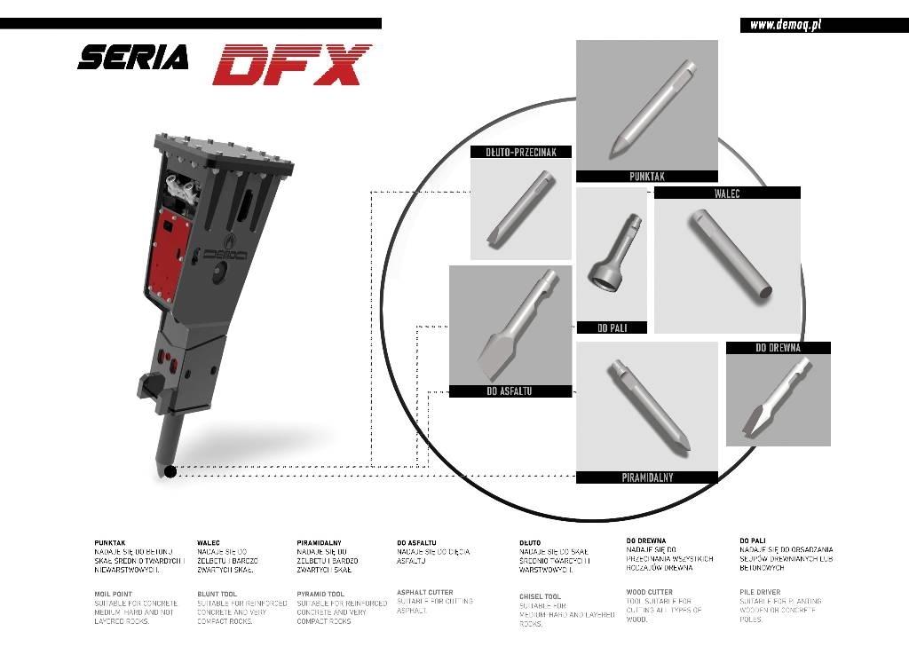  DEMOQ DFX5000 Fejtőgépek