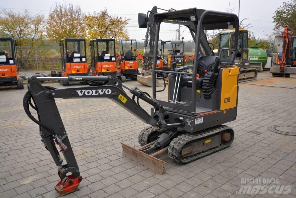 Volvo EC 15 E Mini kotrók < 7t