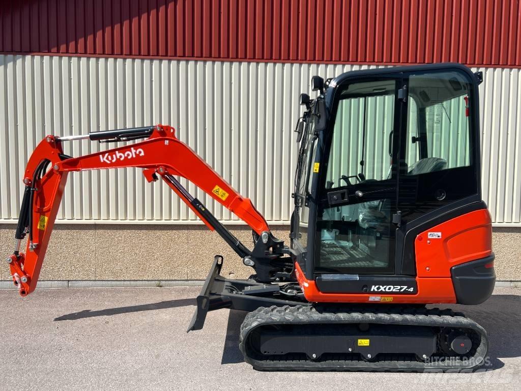 Kubota KX027-4 Mini kotrók < 7t