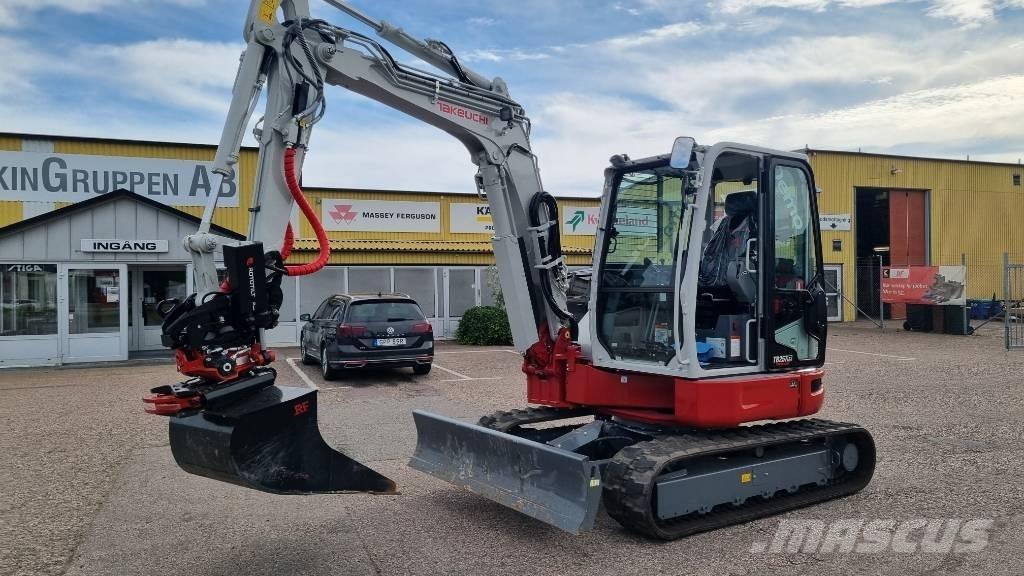 Takeuchi TB 257 FR Mini kotrók < 7t