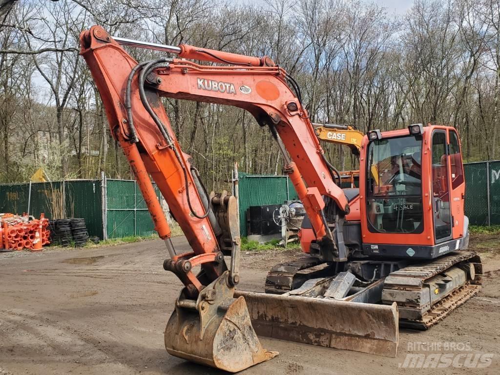 Kubota KX080-3 Lánctalpas kotrók