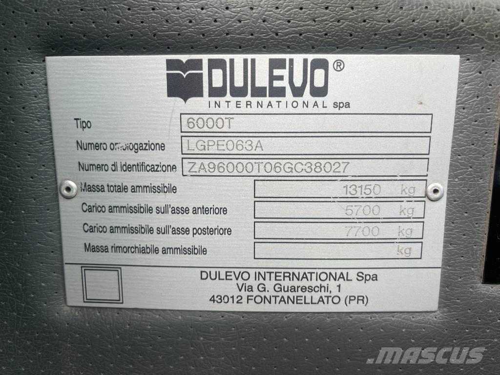 Dulevo 6000 Úttakarító gépek