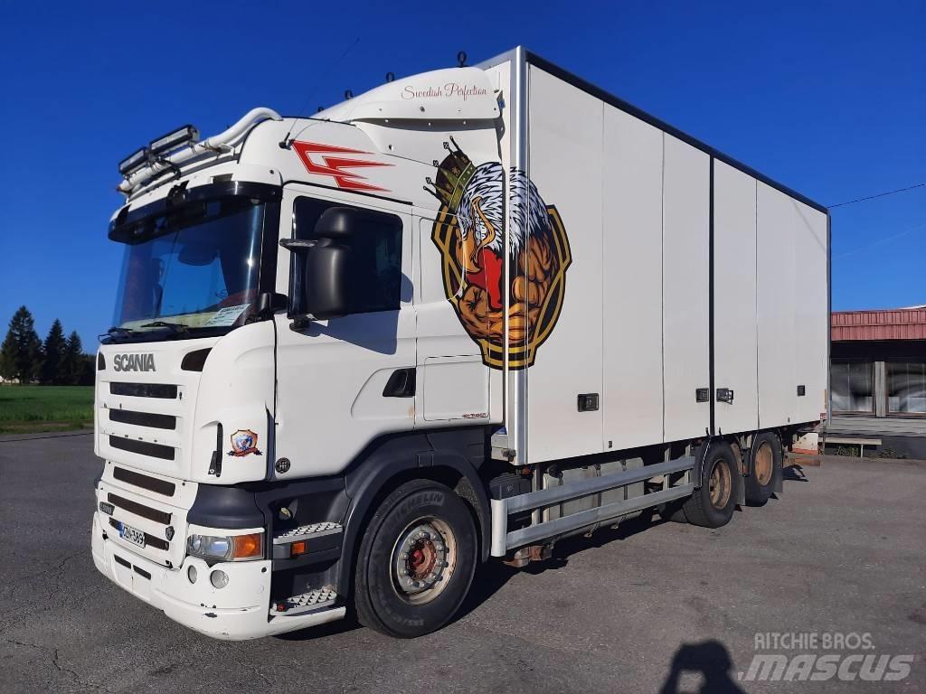 Scania R 500 Dobozos teherautók