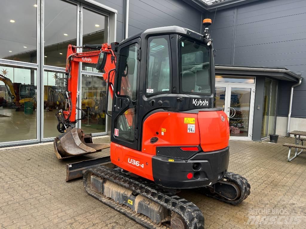 Kubota U 36-4 Mini kotrók < 7t