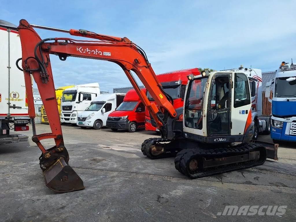 Kubota KX080 Közepes (midi) kotrók 7 t - 12 t
