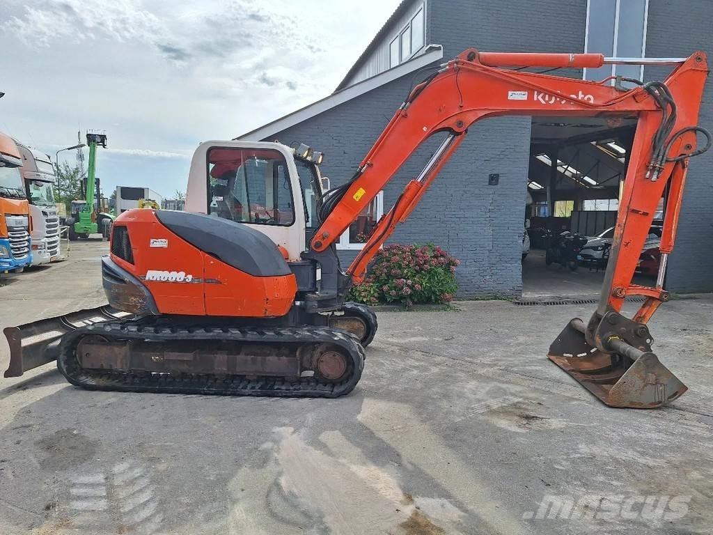 Kubota KX080 Közepes (midi) kotrók 7 t - 12 t