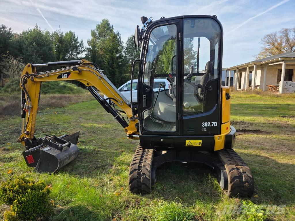 CAT 302.7 D CR Mini kotrók < 7t