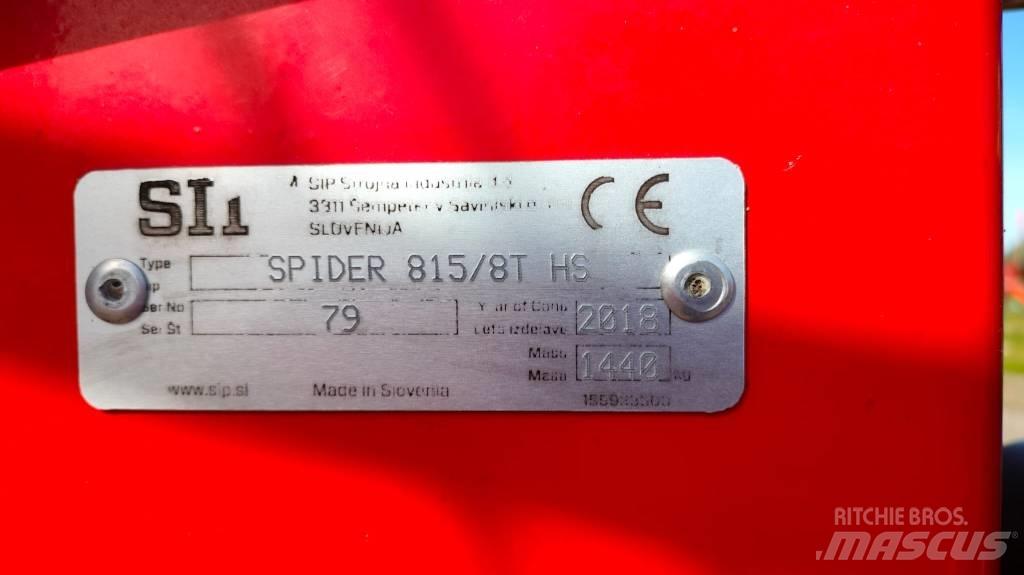 SIP SPIDER 815|8 T Rendkészítő