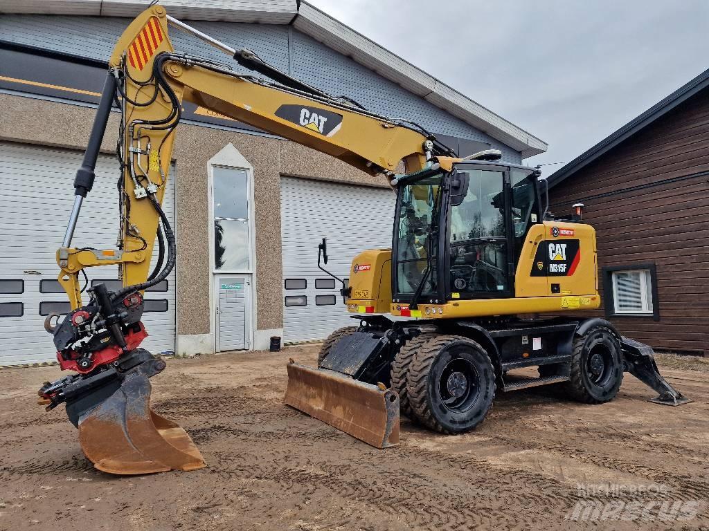 CAT M 315 F Gumikerekes kotrók