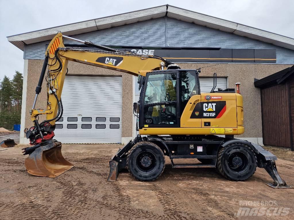 CAT M 315 F Gumikerekes kotrók