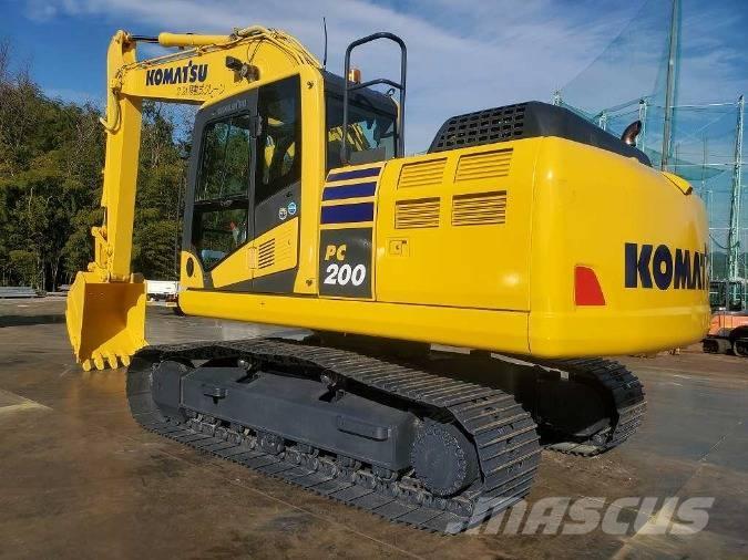 Komatsu PC 200 Lánctalpas kotrók