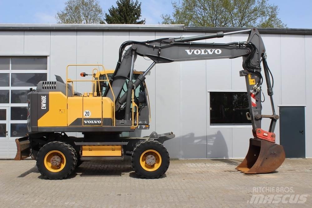 Volvo EW 160 E Gumikerekes kotrók
