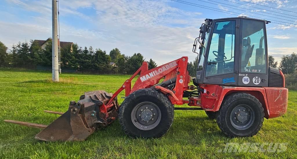 Ahlmann AL 85 T Gumikerekes homlokrakodók