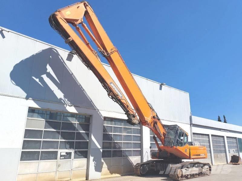 Doosan DX 420 LC Bontásra használt kotrók