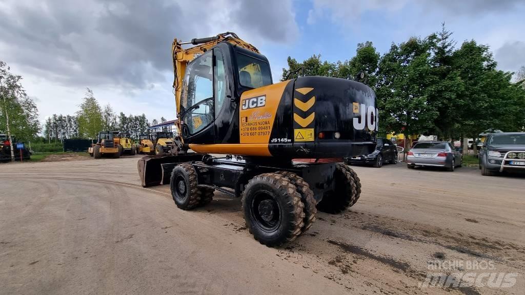 JCB 145W Gumikerekes kotrók