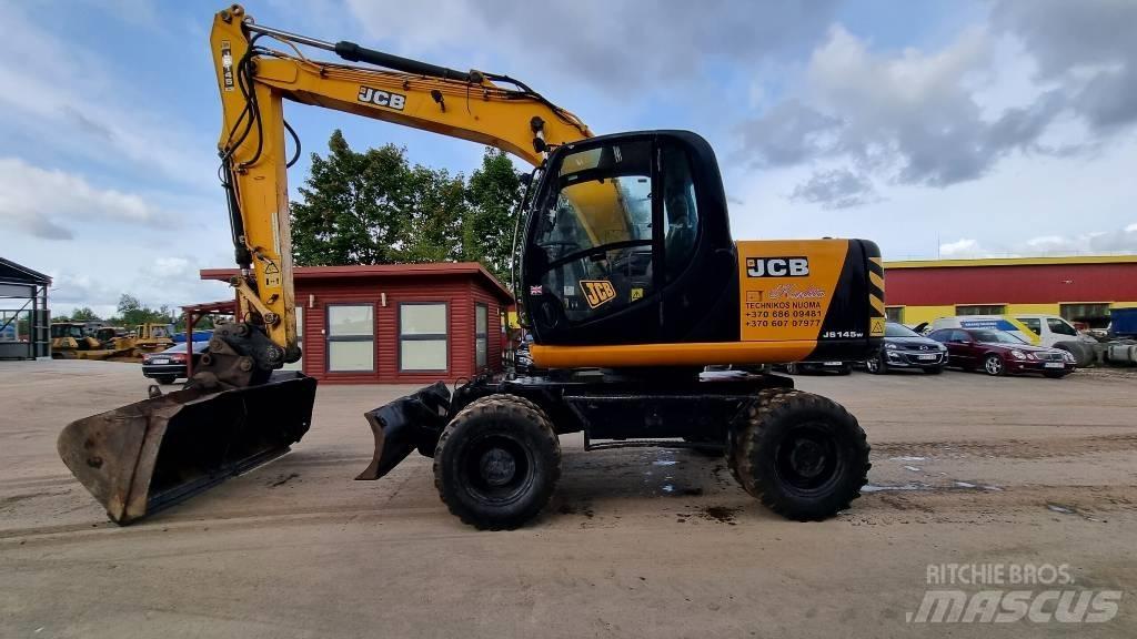 JCB 145W Gumikerekes kotrók