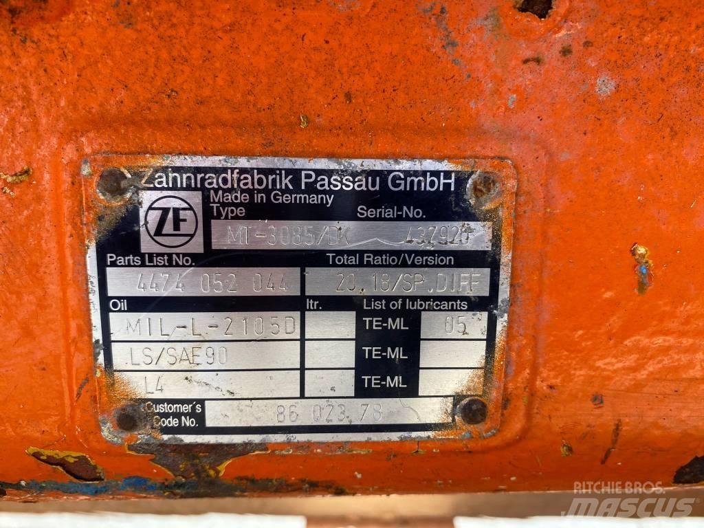 ZF MT-3085/DK Tengelyek