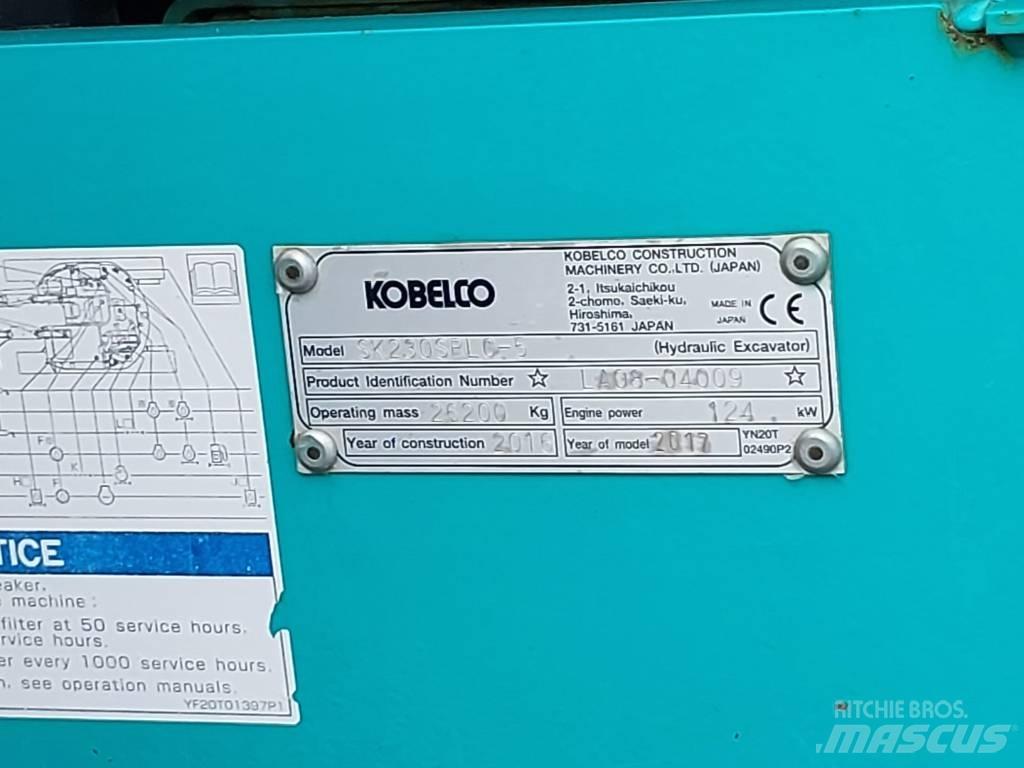 Kobelco SK230SRLC-5 Lánctalpas kotrók