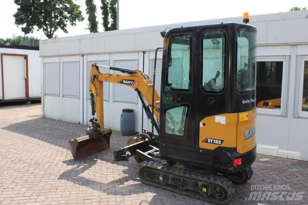 Sany SY 18 C Mini kotrók < 7t