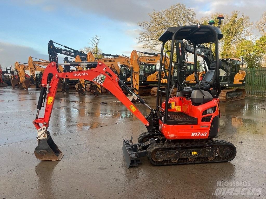 Kubota U 17-3 Mini kotrók < 7t