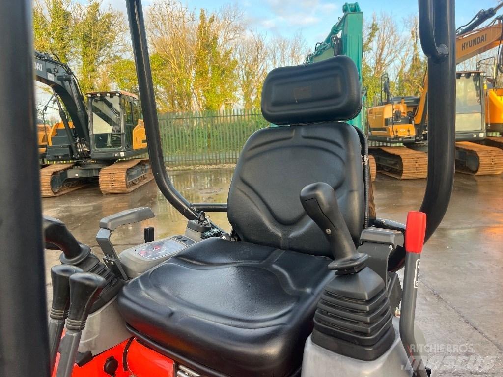 Kubota U 17-3 Mini kotrók < 7t