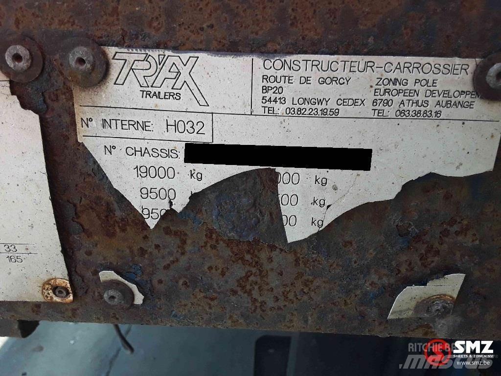 Trax Aanhangwagen Platós / Ponyvás pótkocsik
